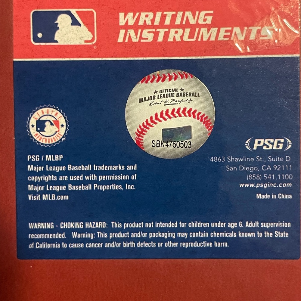 MLB Boston Red Sox Leather Embossed Notebook - Picture 5 of 5